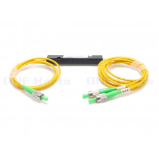 FCA-FCA102-SM-OHZFP1090 FCAPC光纖1分2單模分光器1090 FC1分2單模分光器 FBT分路器 FC1分2光纖分路器電信級 一分二尾纖式 1分2 光纖一分二FC APC